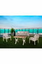 Hanah Home Nergiz 3+1+1 - Marrón lechoso
